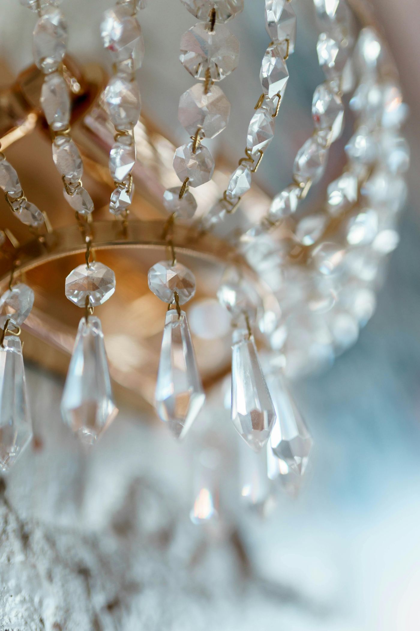 Crystal chandelier, excellence and refinement